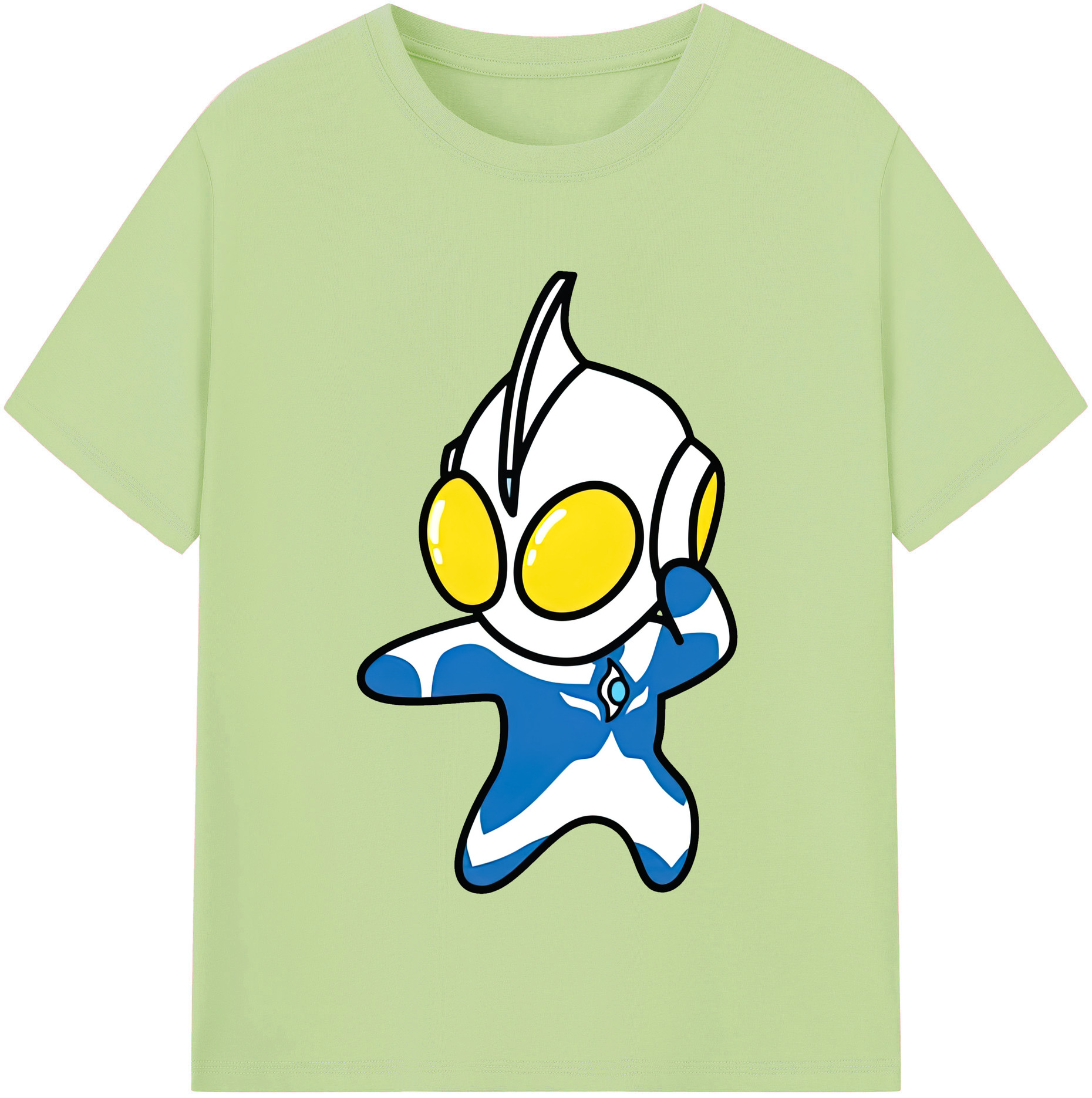 （画像用） ウルトラマン Ultraman 綿100％半袖Tシャツ（フロントプリント）